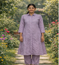 Kurti Set - Mauv