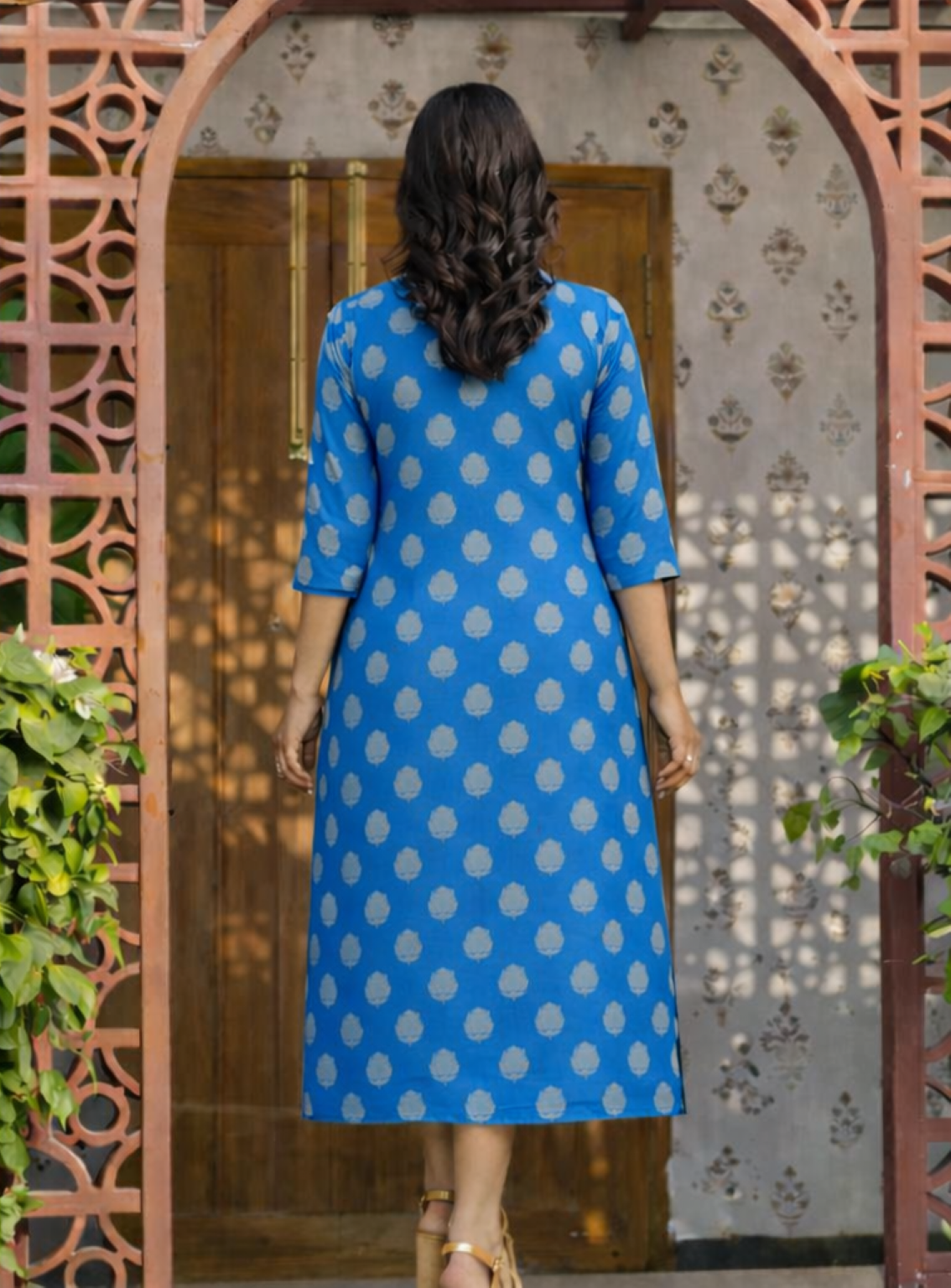 light Blue kurti