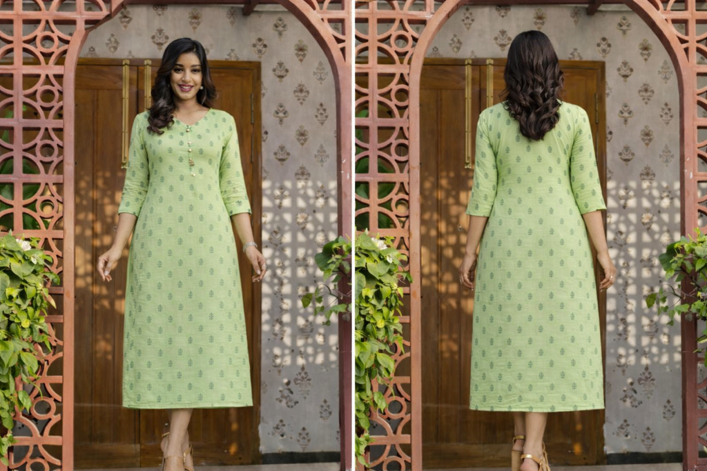 Light Green kurti