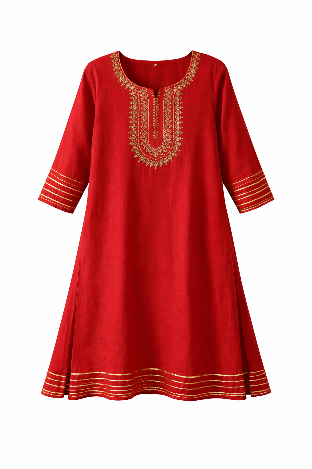 Anarkali Set - Orange (24701058)