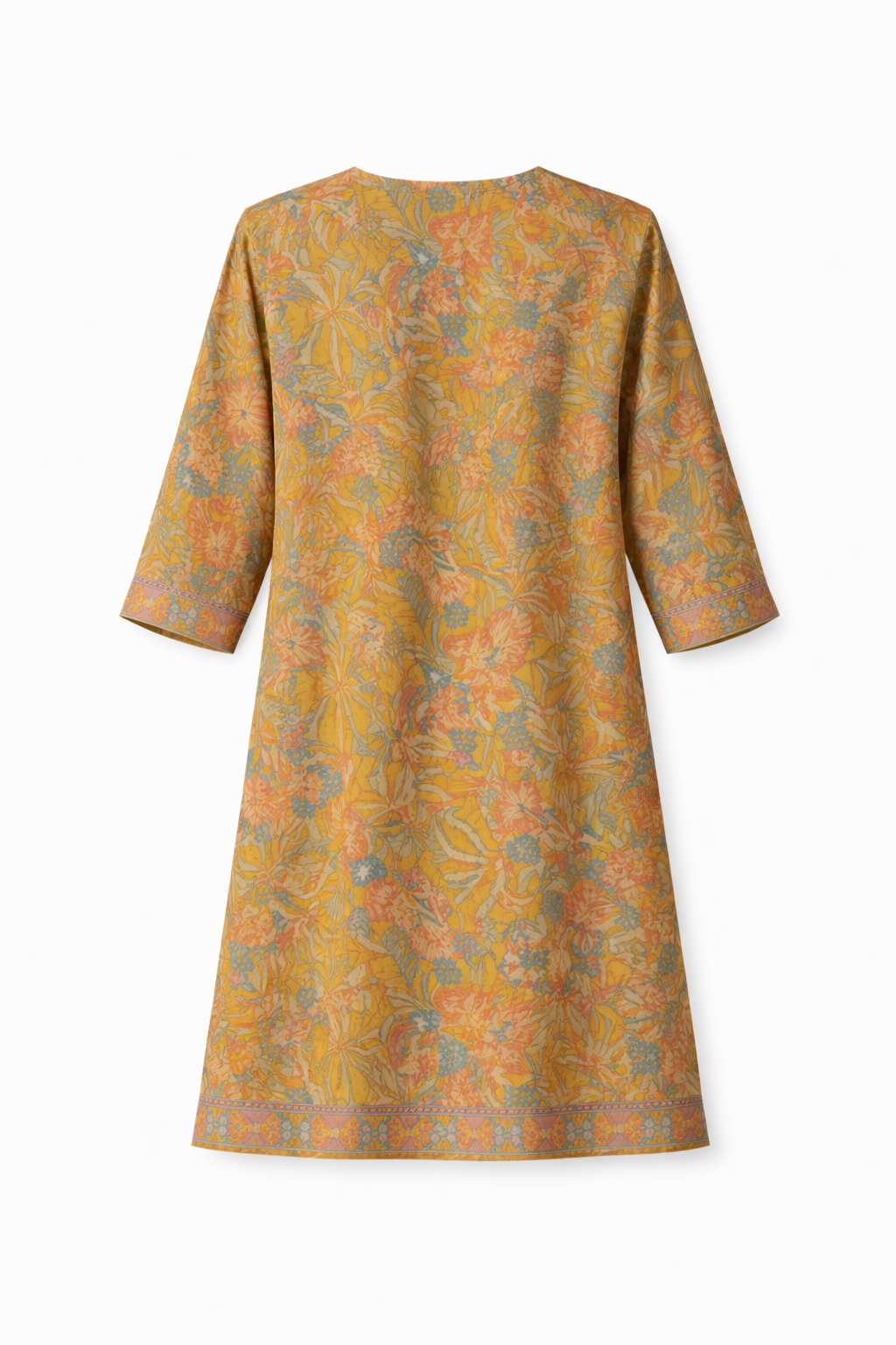 Kurti set (3pc) - Mustard Yellow