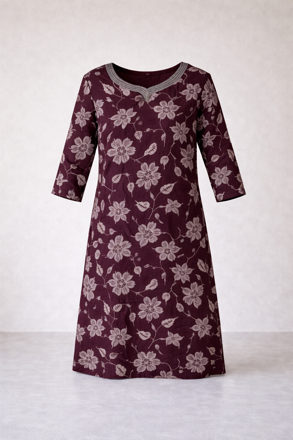 Coord Set - Maroon - PF-Coord Set-007