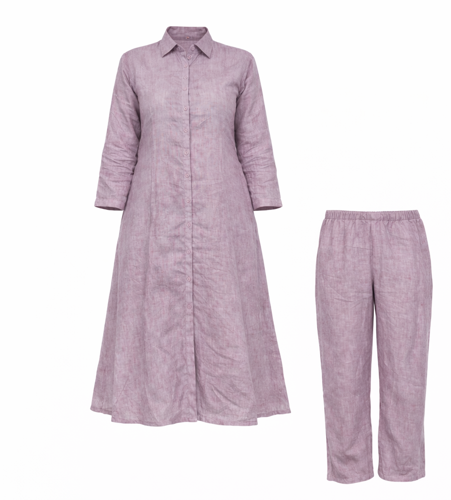 Kurti Set - Mauv