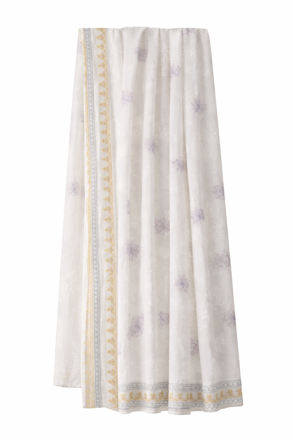 Anarkali Set - White (ST - Anarkali Set - 018)