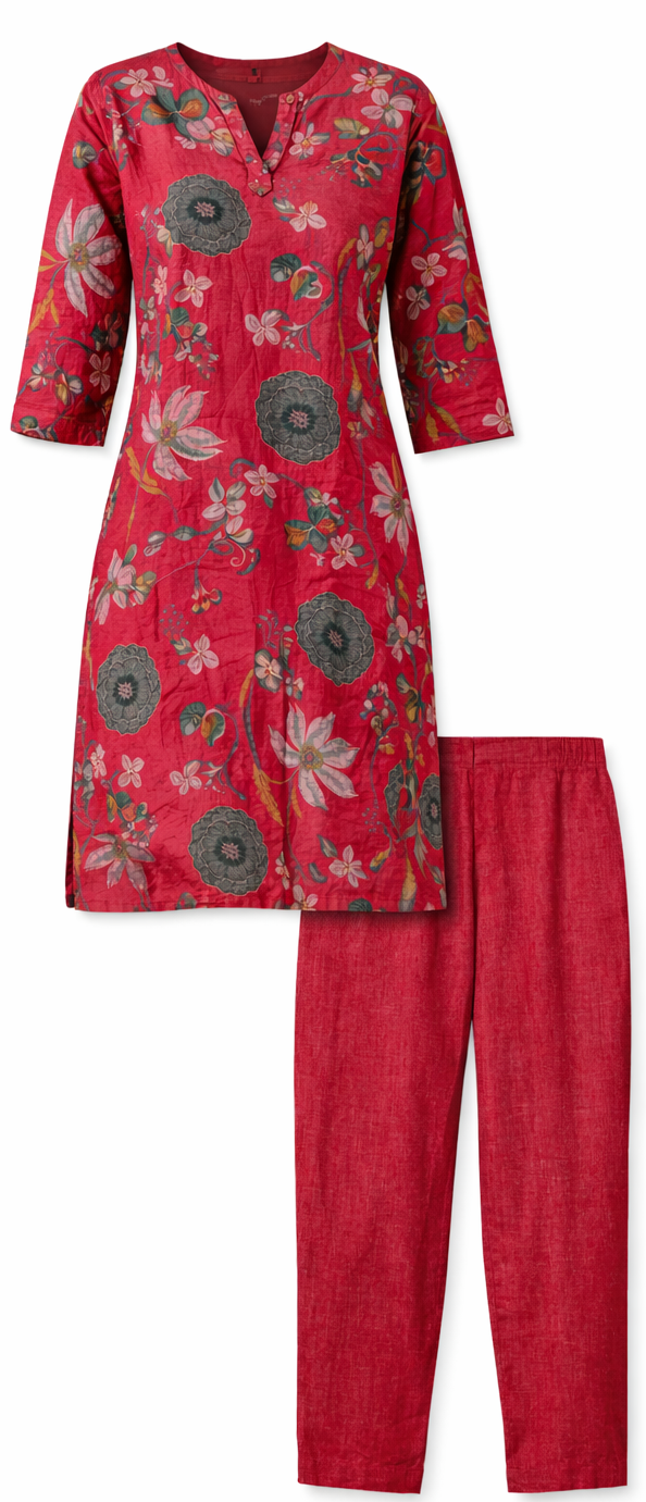 Coord set - Rose Pink - SSS-N-340