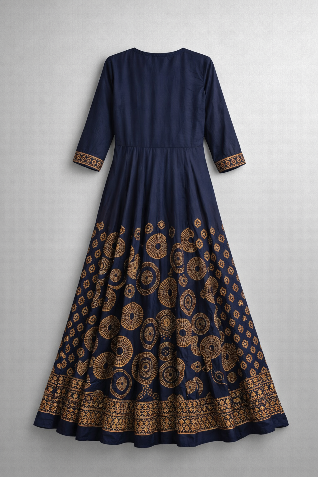 Anarkali suit - Teal Blue - ST-Anarkali Set-016