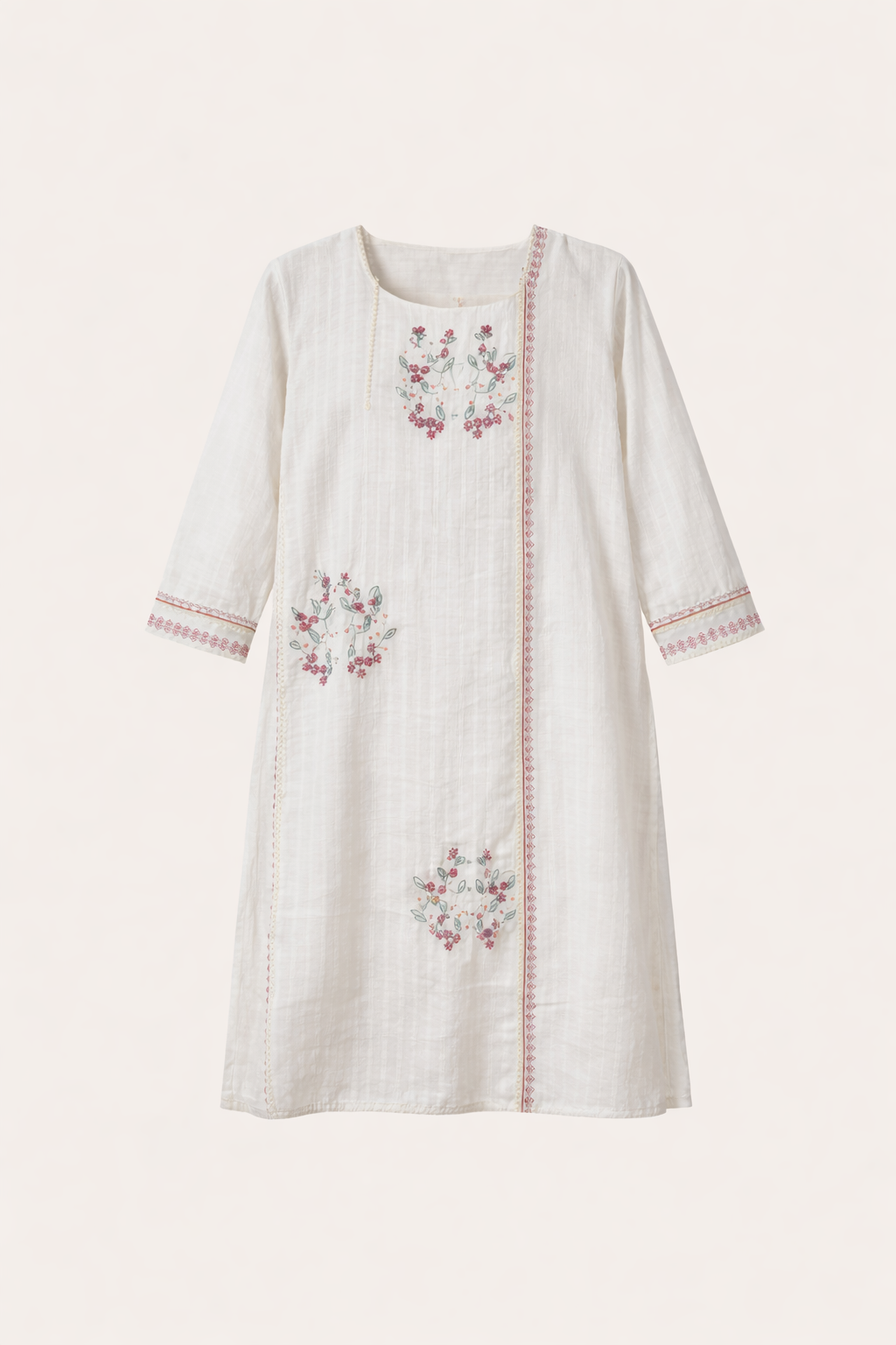 Kurti Set - Cream