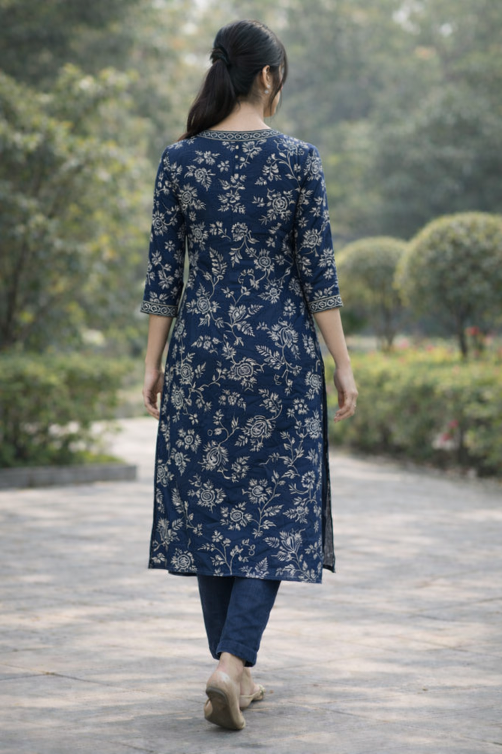 Coord set (2 pc) - Navy Blue - PF-Coord Set-008