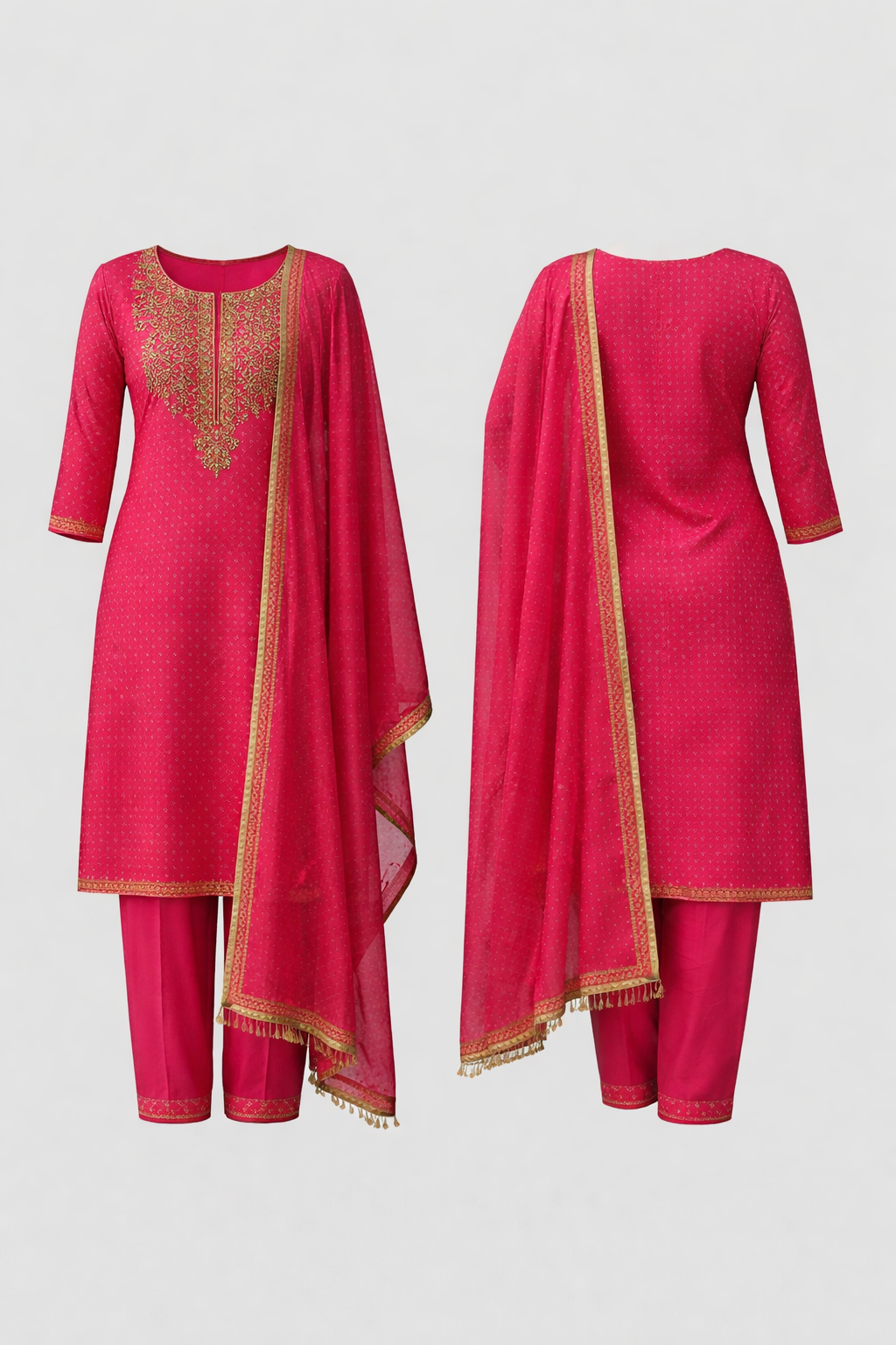 Pink kurti