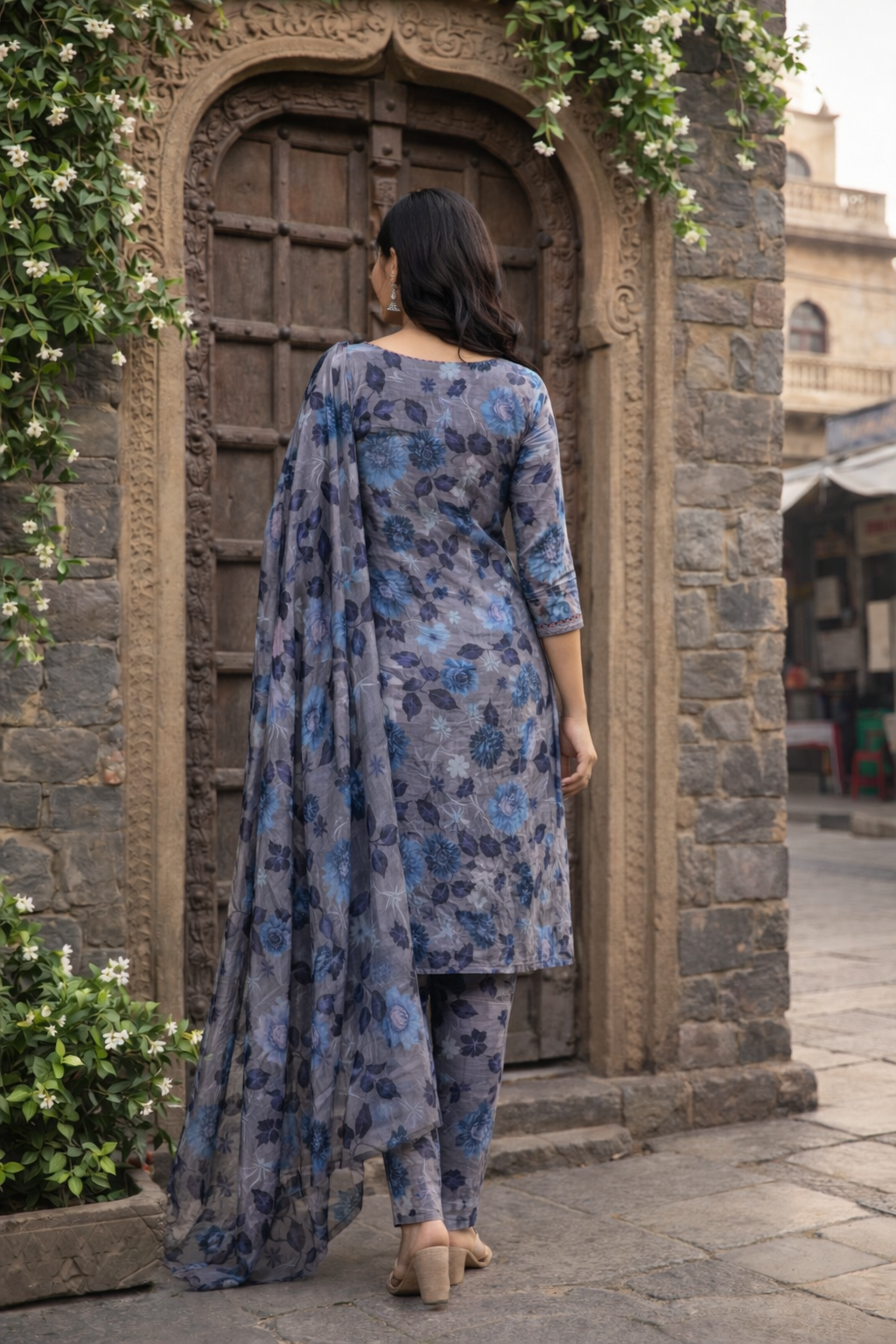 Gray Kurti