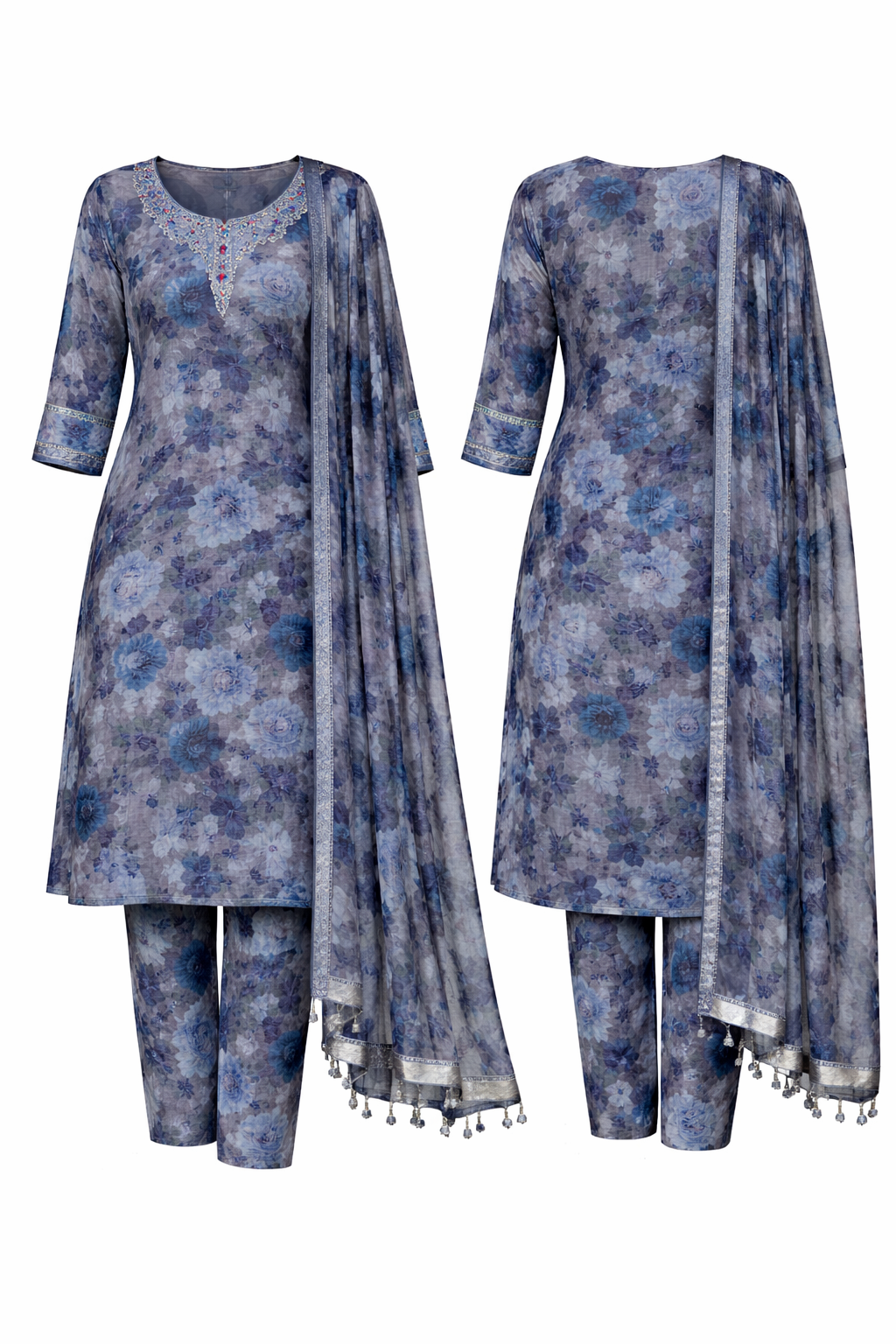 Gray Kurti