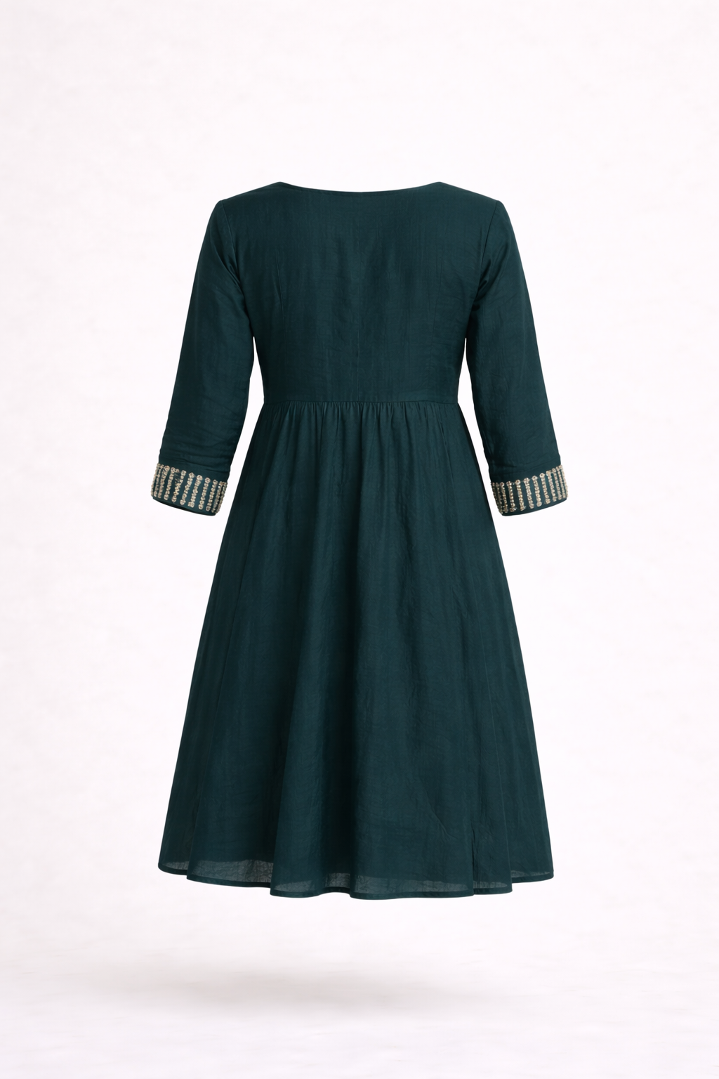 Anarkali suit - Teal blue - SKUVSKD32277