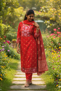 Kurti Set - Red