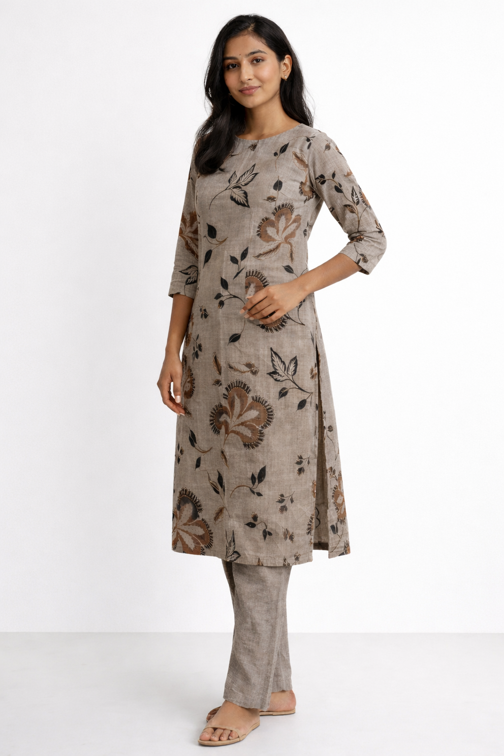 Coord Set - Grayish White - SSS-N-6192