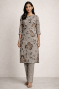 Coord Set - Grayish White - SSS-N-6192